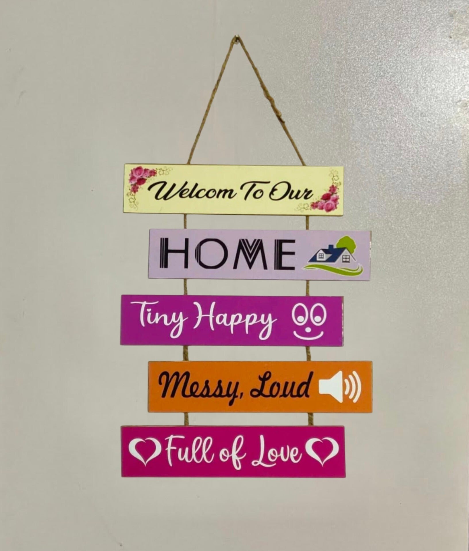 Wooden Wall Hanging Quotes For Home Decor