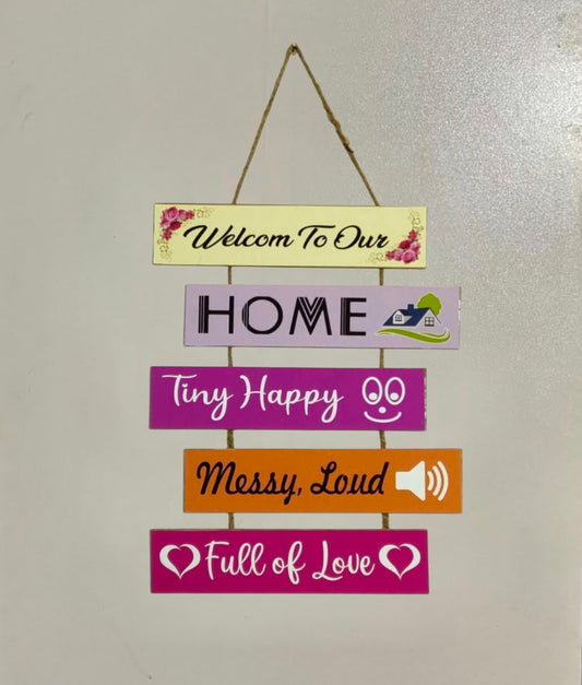 Wooden Wall Hanging Quotes For Home Decor