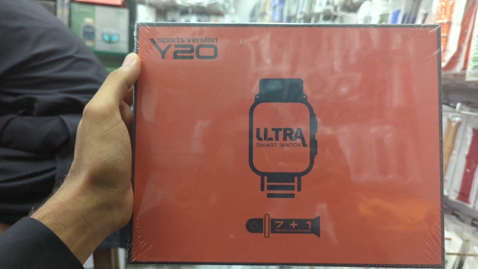Y20 Ultra Sports Smart Watch for Men & Boys | 7+1 Straps