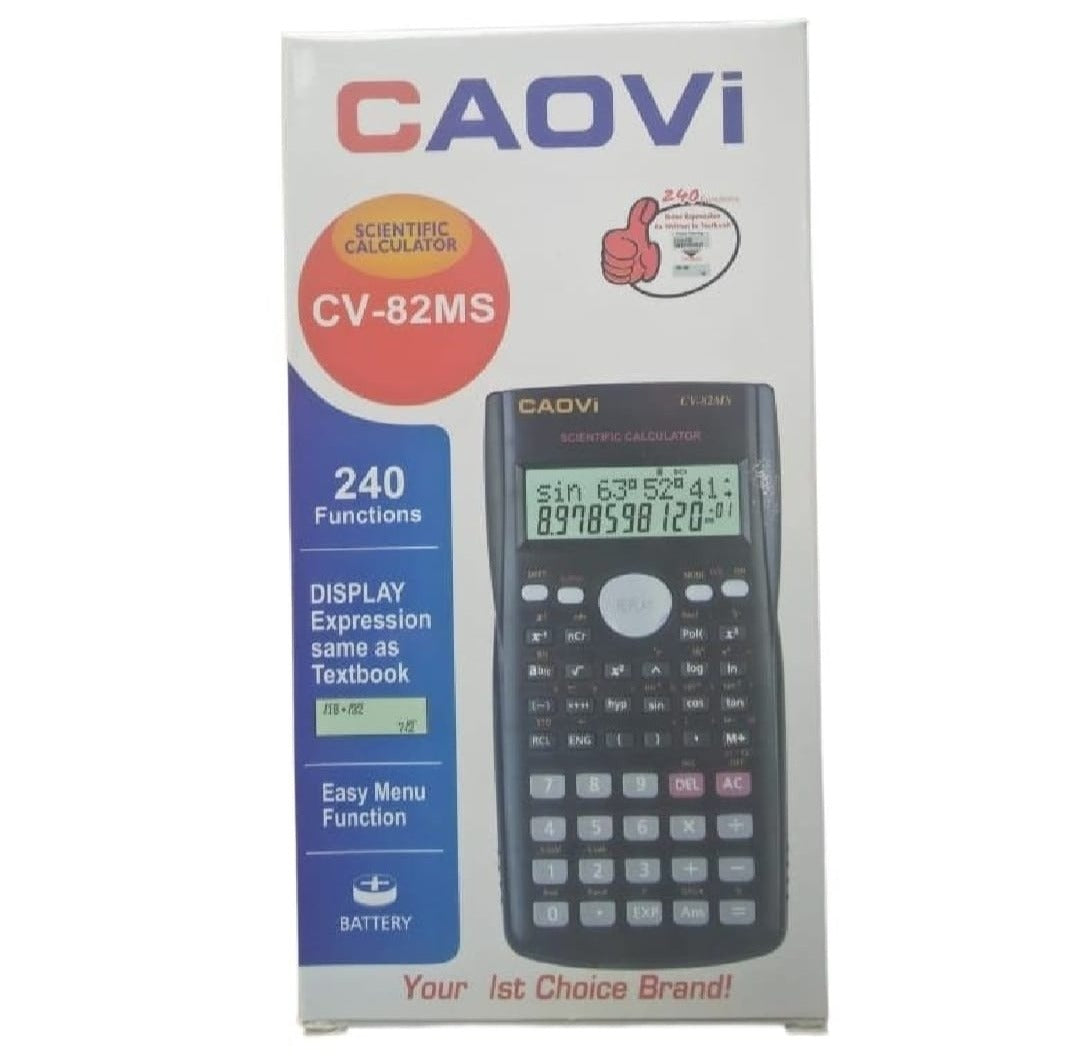 Caovi Scientific Calculator – Two-Line Display & Advanced Functions