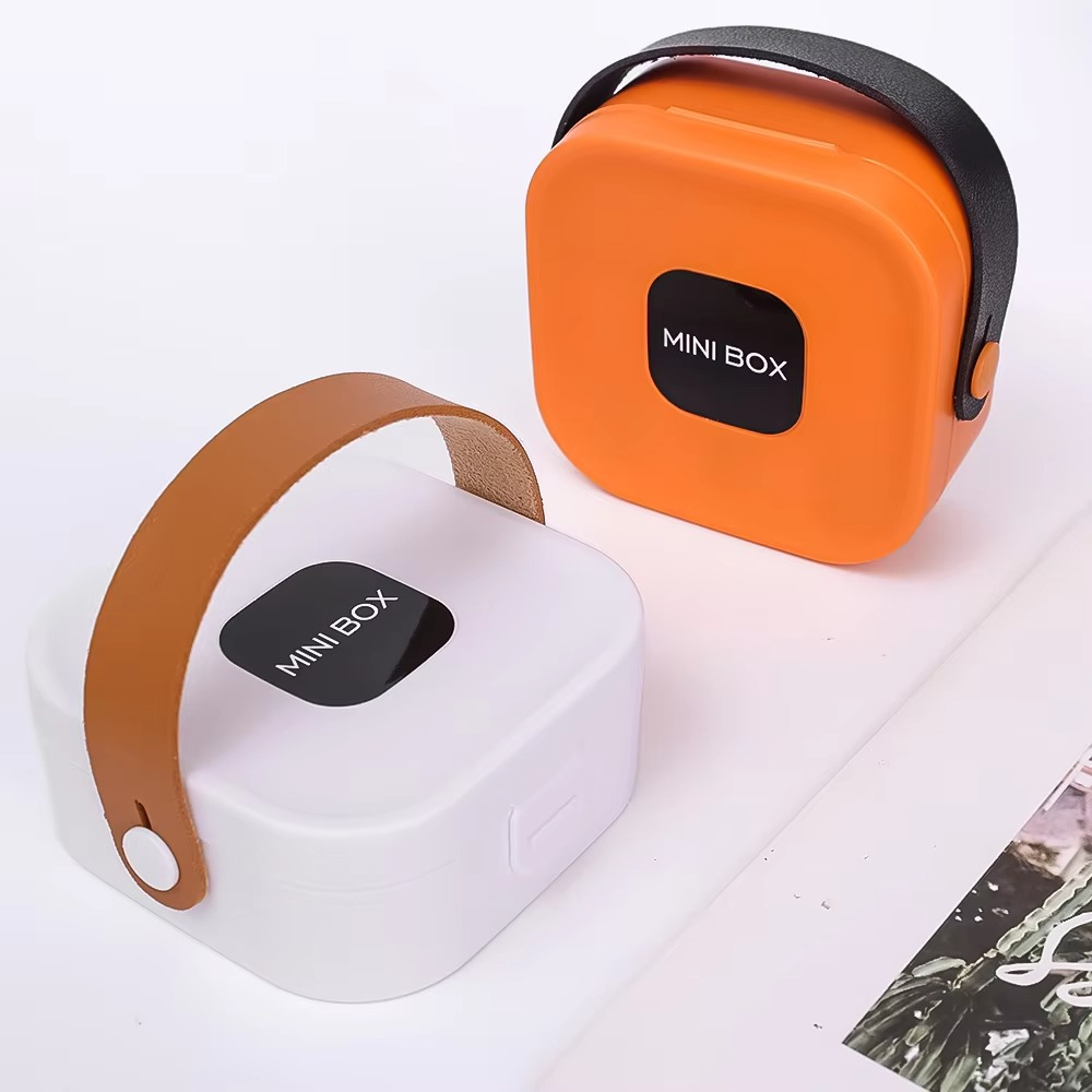 Portable Jewelry Organizer Box with Mirror – Travel Storage