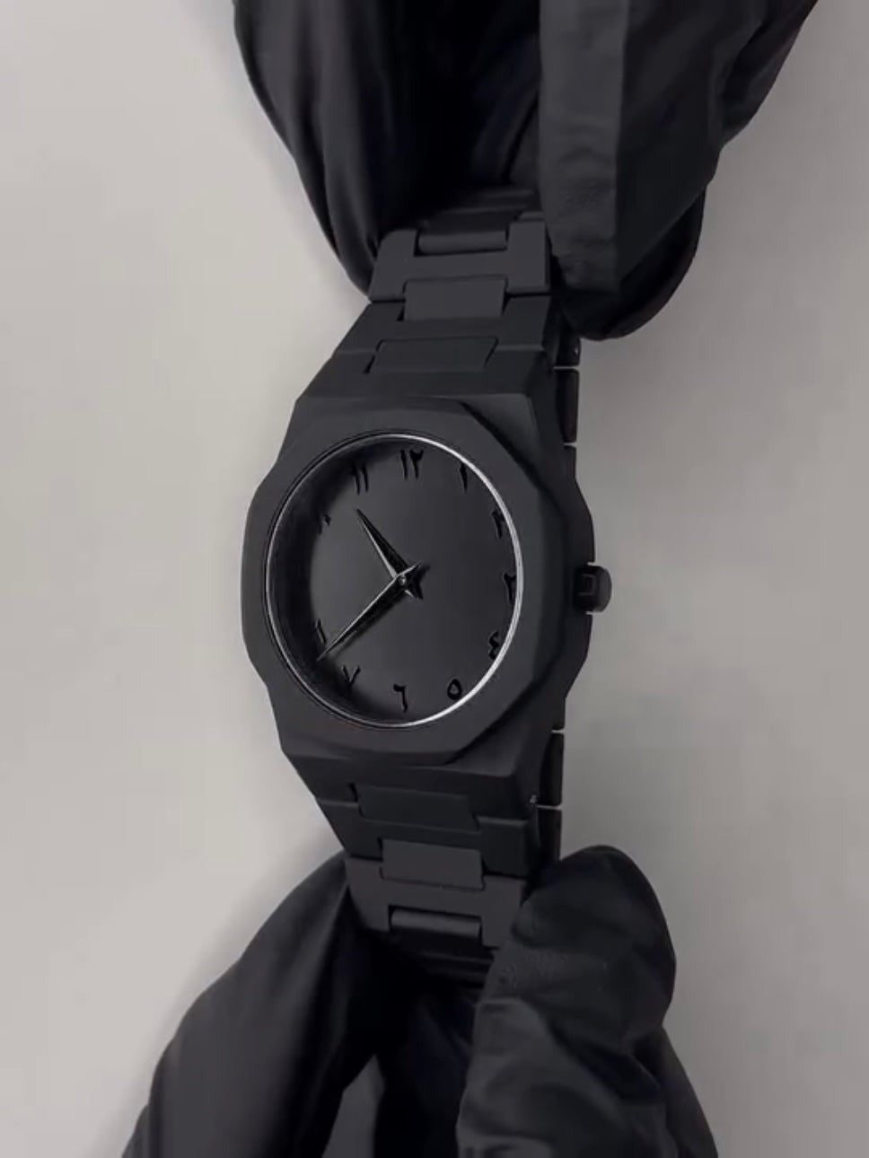 Full Black AURA Quartz Watch For Men