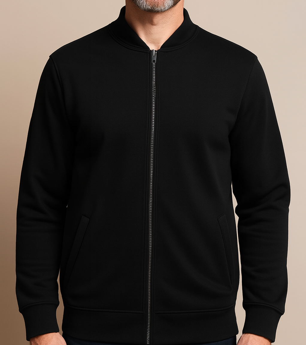 Premium Zipper Jacket For Men – Smart & Comfortable Wear